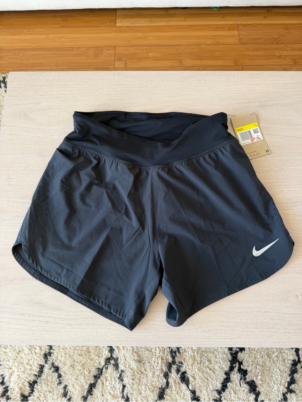 Nike Women’s Dri-Fit Black Running Shorts, Size S